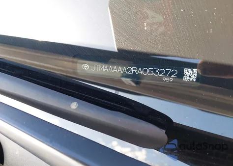 2024 Toyota Bz4X Xle из США, поврежденный, VIN JTMAAAAA2RA053272